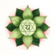 the symbol of Fourth Chakra Heart