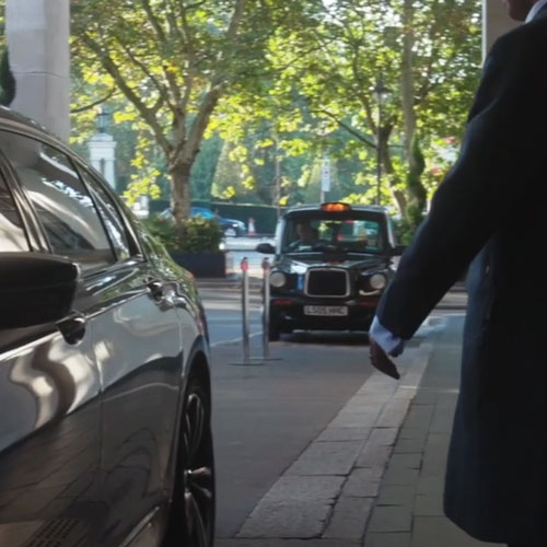 park lane hotel door